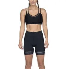 Bermuda Feminina Ciclismo Supreme Preto / Branco Woom