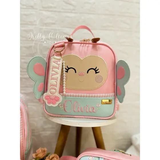 Lancheira Escolar personalizada/mini mochila infantil