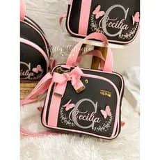 Bolsa frasqueira personalizada/Frasqueira personalizada/bolsa maternidade/Bolsa Térmica