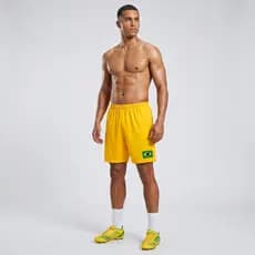 Shorts Dry Brasil Copa do Mundo Seleção Brasileira Masculino: Treino Academia Futebol Corrida Bombey