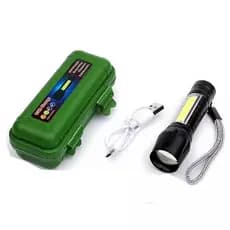 Mini Lanterna Tática Led Recarregável - Usb
