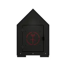 Casinha Tronqueira Mini Para 1 Imagem De 15cm De Exu