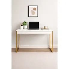Mesa Escrivaninha Moderna 90cm Escritório Varias Cores