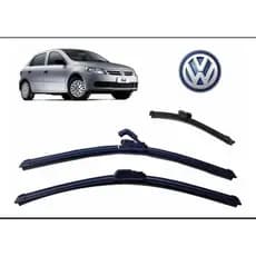 Kit 3 Palhetas Limpador Parabrisa Dianteiro+traseiro Gol G5