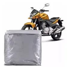 Capa Protetora para Moto Impermeável Polietileno Resistente Uso Diário Universal
