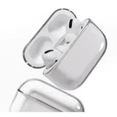 Capinha Case Capa  Protetora Silicone Para AirPods Pro Transparente