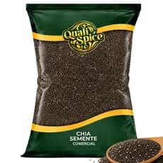 Semente de Chia comercial Natural  Rica em Fibras 1kg