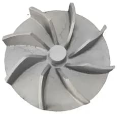 Hélice girante para exaustor em alumínio fundido rotor grande 290