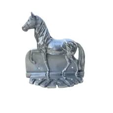 Porta espeto em alumínio Cavalo