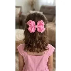 Laço de cabelo infantil Laço Helen (tamanho G) laço para casamento festa daminha elegante presente