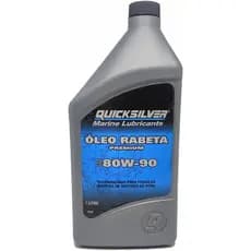 Oleo Caixa Rabeta Sae 80w-90 Motor Popa 2 e 4 tempos Mercury Yamaha Johnson Suzuki 3.3 5 8 15 20 25 30 40 50 60 hp