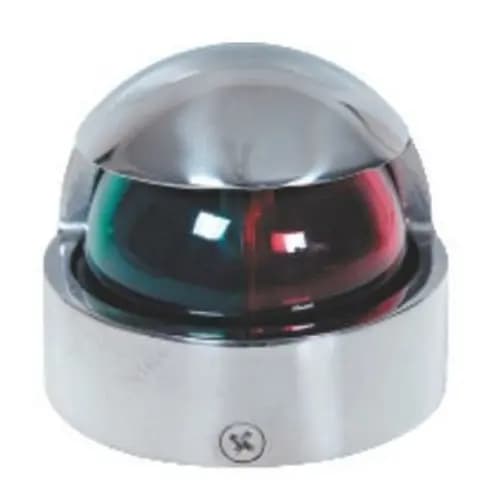 Luz De Proa Navegação Inox Bombordo Boreste Bicolor