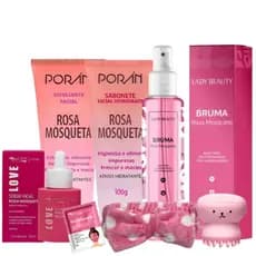 Kit limpeza facial rosa mosqueta completo