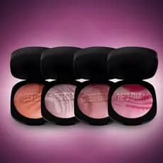 Blush iluminador Multifuncional Carved In Marble Obsidian e kit 2 ou 4 + Brinde - Ruby Rose (Cores)