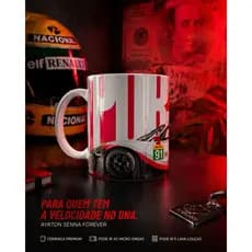 Caneca Personalizada Ayrton Senna