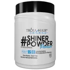 Pó Descolorante Profissional Shiner Powder White Premium 500g - Troia Hair