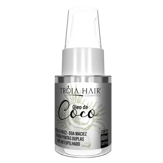 Óleo Finalizador de Coco 60ml - Troia Hair