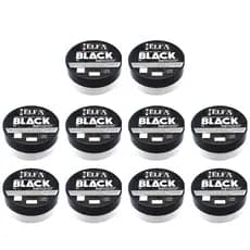 10 Ceras Black Elfa 120g – Fixação e Pigmentação para Cabelos Escuros com Disfarce de Fios Brancos