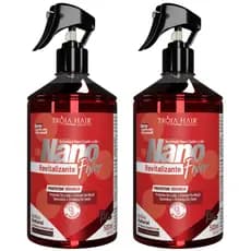 2x Nano Fixer Revitalizante Capilar 500ml Tróia Hair – Brilho, Leveza e Ação Antioxidante