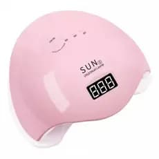 Cabine Rosa UV/LED Sun 1S 48W Sensor e Timer Digital