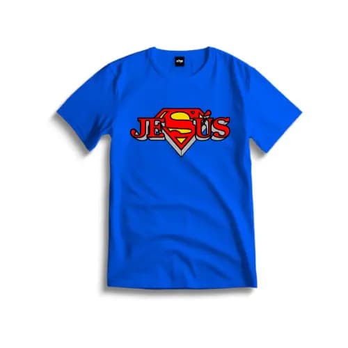 Camiseta Infantil Juvenil Jesus Camisa 100% Algodão T-Shirt Premium Gospel
