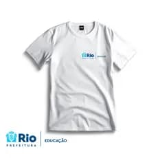 Uniforme Escolar Do Rio De Janeiro Camiseta/Camisa Para Uniforme Unissex Infantil e Adulto