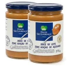 Kit c/ 2und Doce de Leite Puro Zero SÃO LOURENÇO 375g