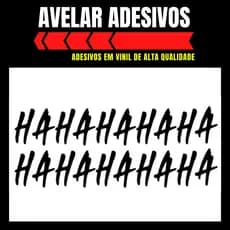 Kit adeisvo hahaha com 10 ha