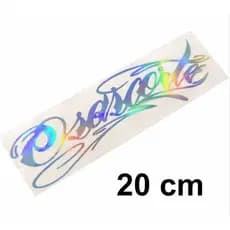 Adesivo Osascorte holográfico de 20 cm