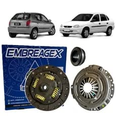 Kit Embreagem Chevrolet Celta Corsa 1.0 8v 1994 A 2008 Mpfi Vhc 14 Estrias 180MM