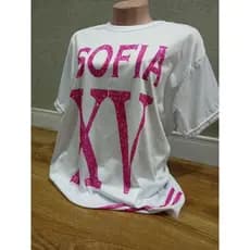 5 Camisas personalizadas para pista de dança 15 anos Cor Branca  Promoção na loja do whatsapp com envio Sedex