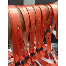 100 pulseiras para eventos 35 cm