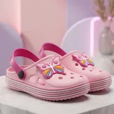 Babuche A1 Feminino Fachetado Borboleta Meninas Estilosas