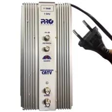 Amplificador Potência Antena Tv Coletiva 1 GHz 50 dB PQAP-7500G3 Proeletronic
