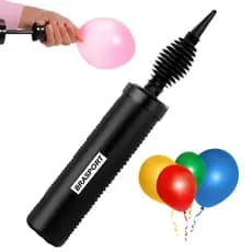 Inflador Balões Bomba Ar Manual Portátil Festa Encher Bexiga Brasport Profissional