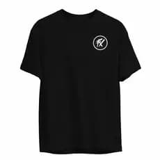 Camiseta Streetwear Preta Masculina E Feminina Estampa Time Uniforme Equipe Fluxo Ano 2025