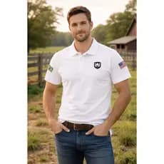 Camiseta Polo Masculino Agroboy Rincon 100% Algodão Estiloso Exclusivo Estampado do P ao GG