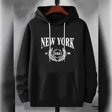 Moletom com capuz estampado fashion, moletom plus size masculino, moletom com capuz e bolso REF-5032