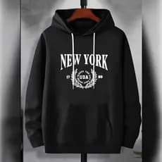 Moletom com capuz estampado fashion, moletom plus size masculino, moletom com capuz e bolso REF-5448