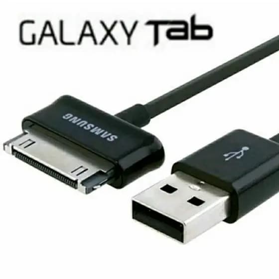 Cabo de Dados e Carregador Tablet Samsung 30 pinos P1000 P3100 P3110 P5100 Compativel Ipad Antigo