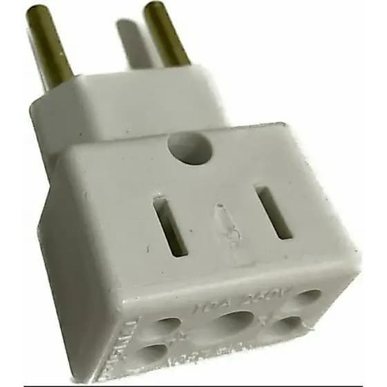 Adaptador Tomada Bob Esponja Benjamin Plug Elétrico 10a / 20a