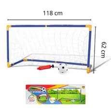 Trave Golzinho infantil Brinquedo Futebol com Bola Bomba e Rede