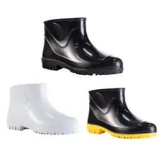 Bota PVC Cano Curto Galocha Impermeável Antiderrapante Botinha Innpro