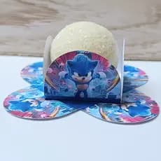Forminha de Doce Sonic Kit  Personalizados  Brigadeiro Lembrancinha Festa Infantil mimos