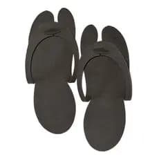 50 Pares De Chinelo Descartável Eva 4mm Hotel Festa Pedicure Salão preto branca chinela Barata