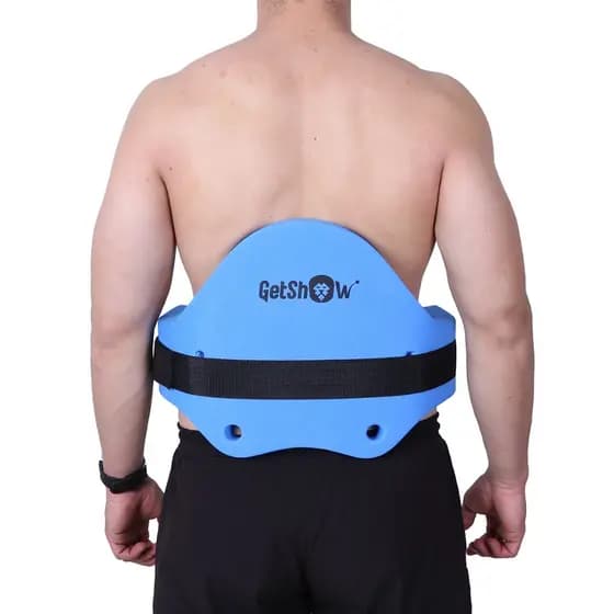Cinto Flutuante Hidroginastica Aquatico Natação Piscina Colete Auxilia 140 Kg Na Agua Getshow
