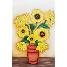 Quadro Decorativo Pintado a Mão - Quadro Pintado a Mão - Mhar Quadros Decorativos