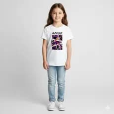 Camiseta Kids com Estampas Huntrix – Personagens Fun
