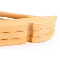 Cabide de Madeira Resistente Conjunto kit com 6 unidades
