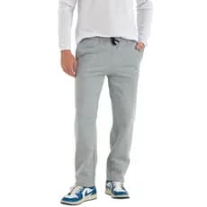 Calça Moletom Masculina com Bainha: Conforto e Estilo| Elástico na Cintura e Bolsos Práticos